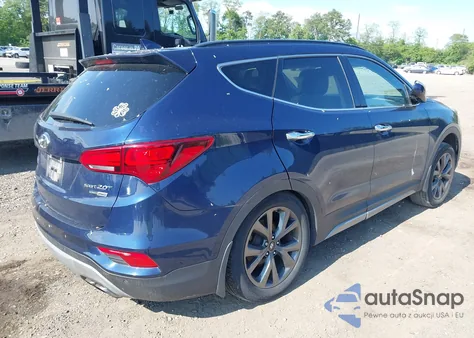 2018 Hyundai Santa Fe Sport 2.0T Ultimate from USA, damaged, VIN 5XYZWDLA3JG571432